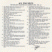 Rarities On Compact Disc Volume 14 - The Beatles: All To Much [Inlay Rückseite]