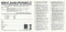 Eurythmics - Missionary Man [Booklet Seite 2 & 3]